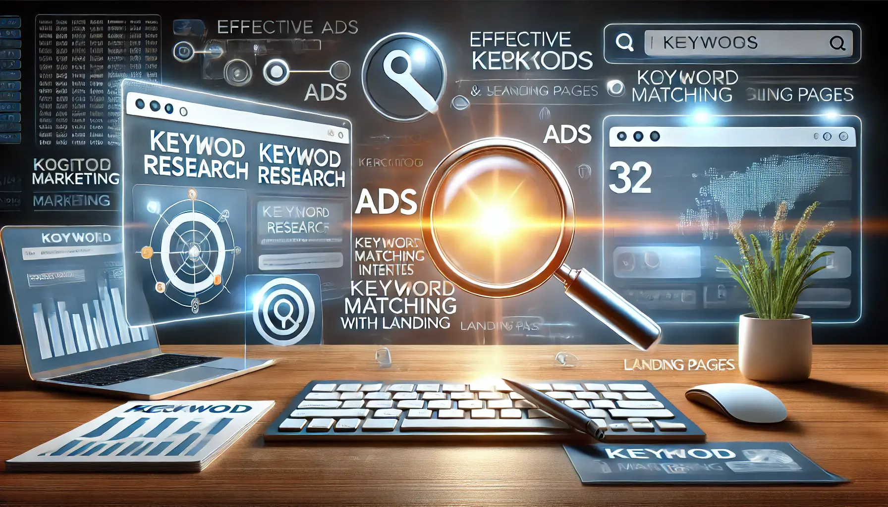 Google Ads ad relevance between keyword ad and landing page