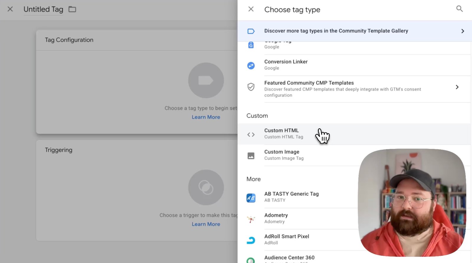 Google Tag Manager conversion event setup