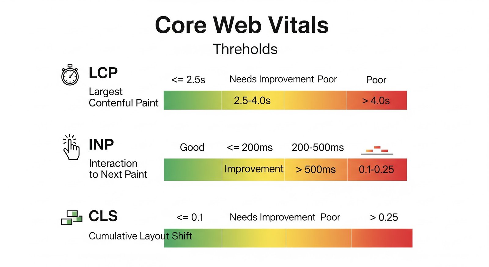Landing page speed and Core Web Vitals for paid traffic