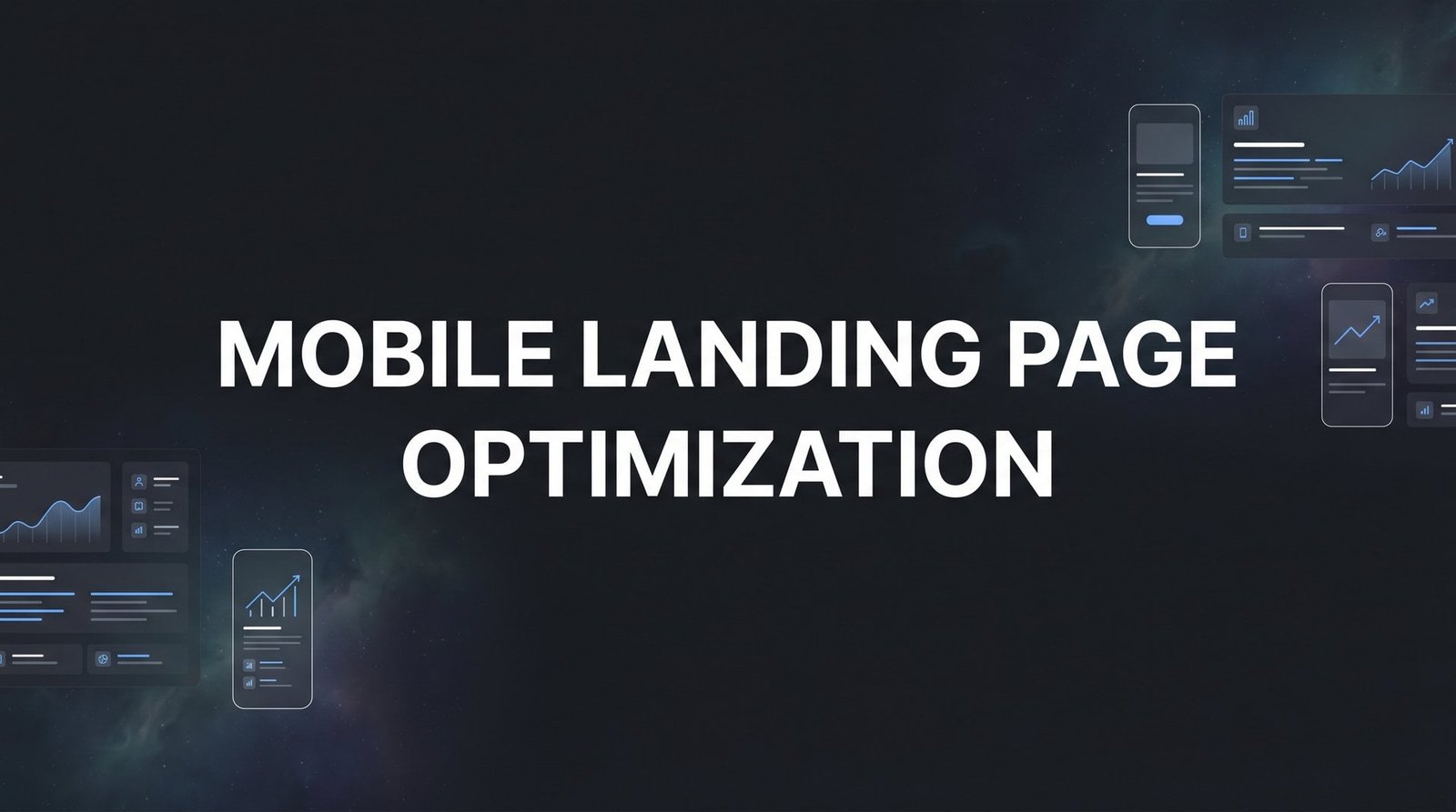 Mobile landing page form optimization