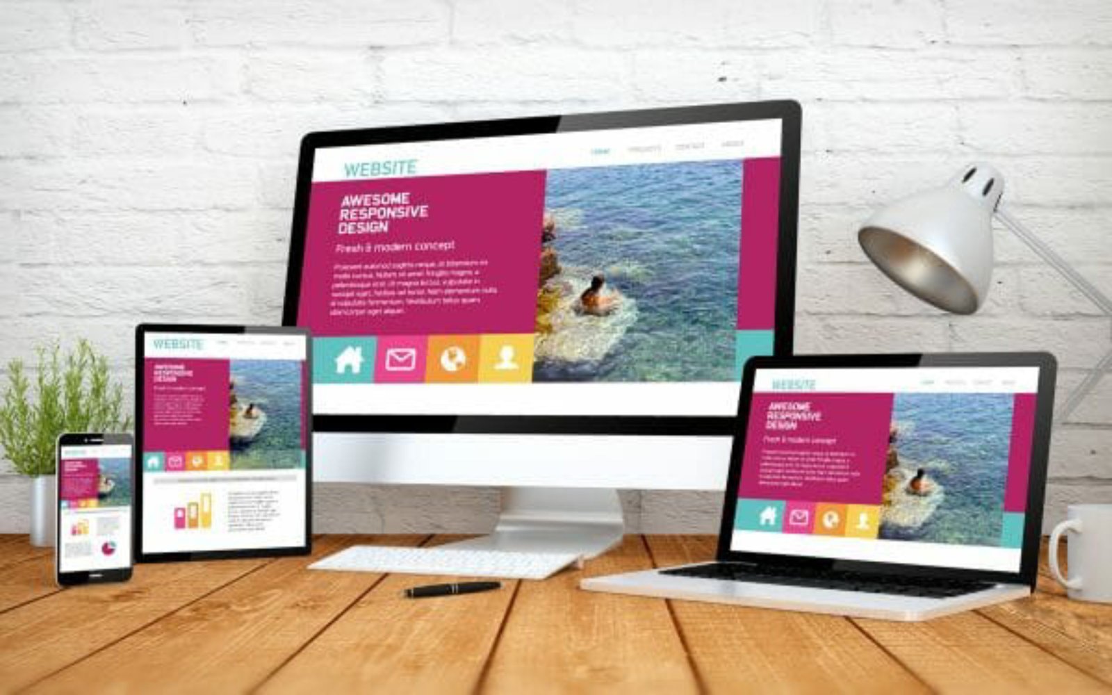 Mobile website usability testing on responsive devices
