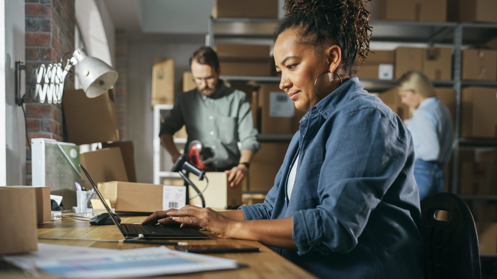 Small business batch filming short-form videos