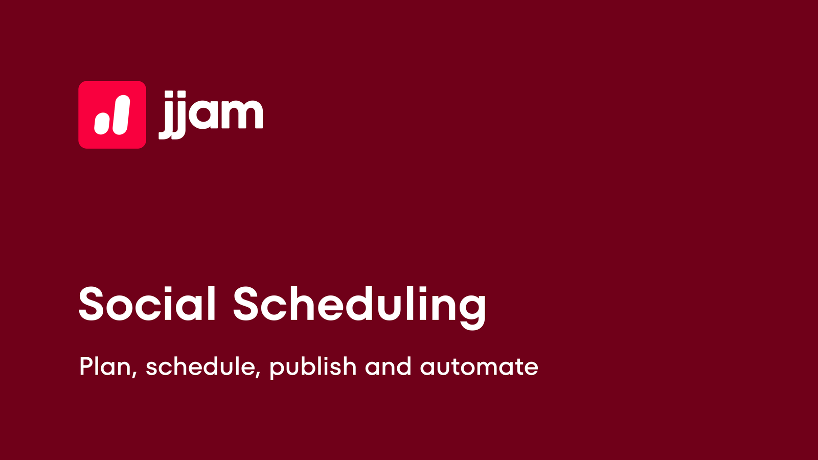 Social media scheduling across multiple platforms