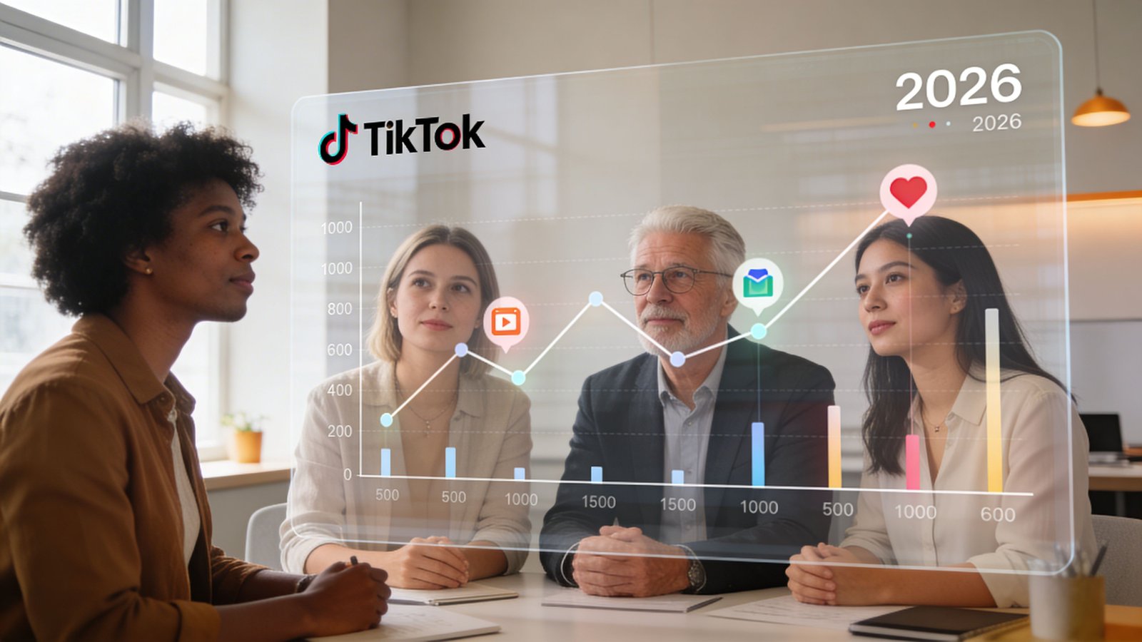 TikTok business profile for a small business