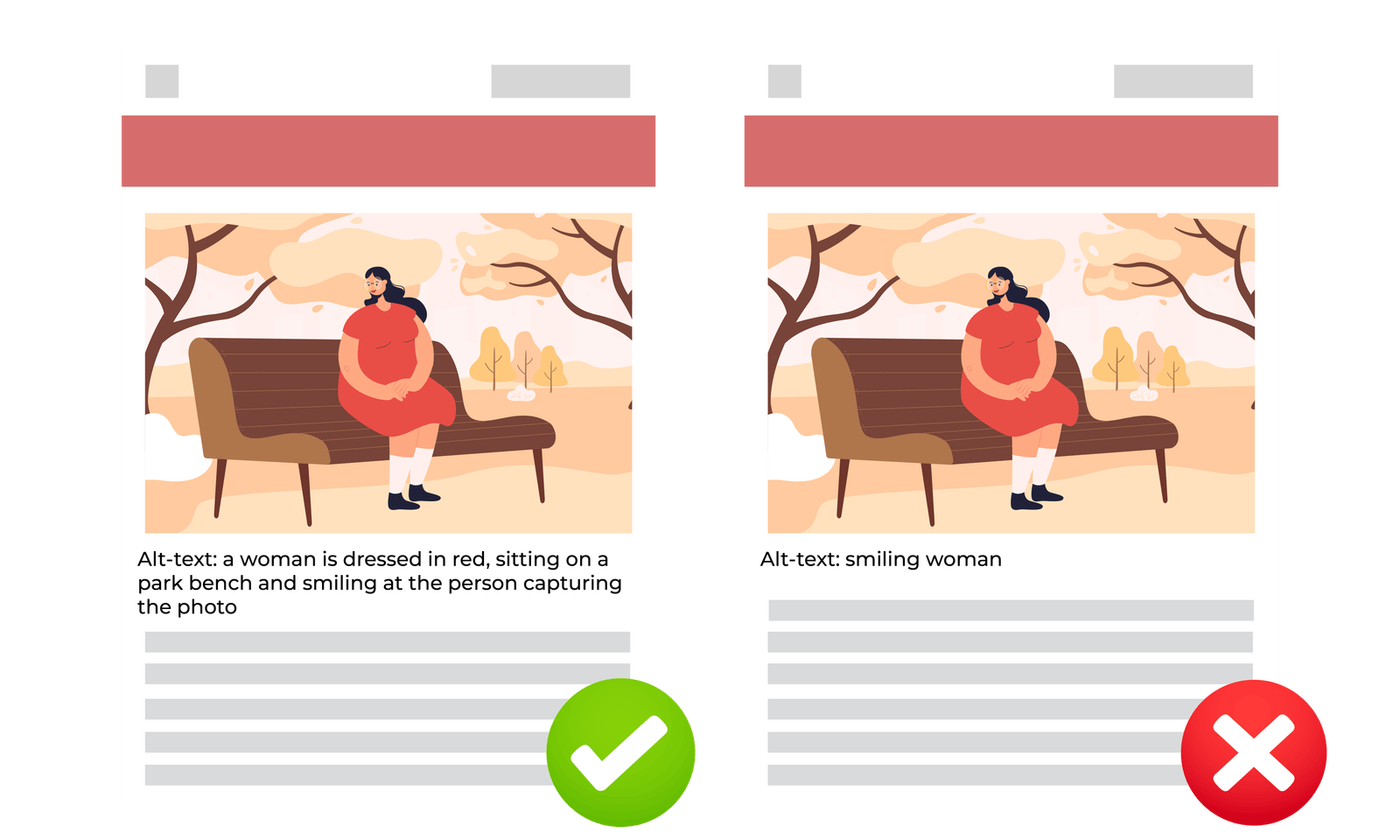 Image alt text and accessibility review