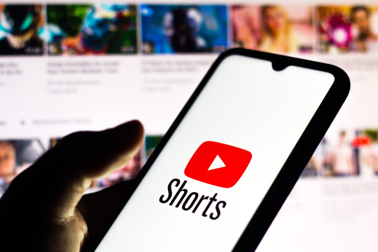 YouTube Shorts on a small business channel